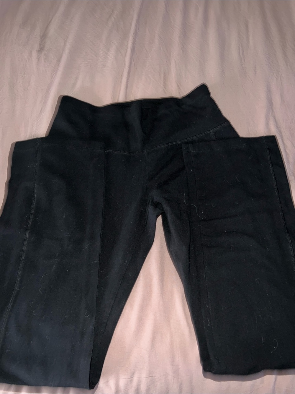 Source Unknown Black High-Waist Leggings